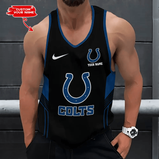 LIMITED EDITION - NEW CUSTOMIZED NFL17 IDC INDIANAPOLIS COLTS UNISEX TANK TOP