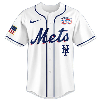 [FLASH SALE] NEW CUSTOMIZED MLB17 NYM NEW YORK METS BASEBALL JERSEY