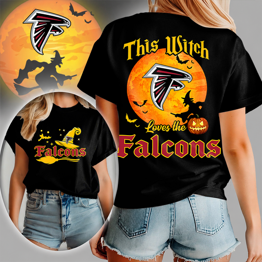 [SPECIAL OFFER] NEW CUSTOMIZED NFL18 ATF ATLANTA FALCONS  HALLOWEEN T-SHIRT, HOODIE & ZIP HOODIE