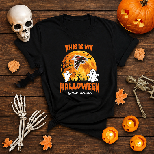 [SPECIAL OFFER] NEW CUSTOMIZED NFL18 ATF ATLANTA FALCONS  HALLOWEEN T-SHIRT, HOODIE & ZIP HOODIE