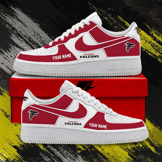 [SPECIAL OFFER] NEW CUSTOMIZED NFL18 ATF ATLANTA FALCONS AF1 SHOES