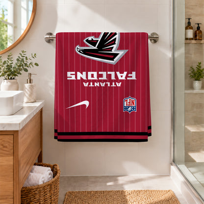 [SPECIAL OFFER] NEW CUSTOMIZED NFL18 ATF ATLANTA FALCONS BEACH TOWEL