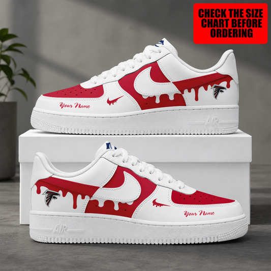 [SPECIAL OFFER] NEW CUSTOMIZED NFL18 ATF ATLANTA FALCONS AF1 SHOES