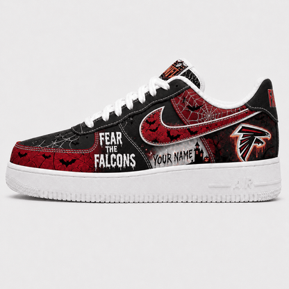 [SPECIAL OFFER] NEW CUSTOMIZED NFL18 ATF ATLANTA FALCONS HALLOWEEN AF1 SHOES