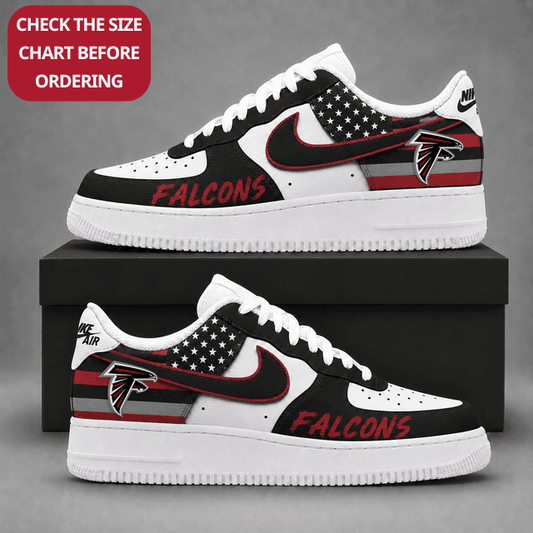 [SPECIAL OFFER] NEW CUSTOMIZED NFL18 ATF ATLANTA FALCONS AF1 SHOES