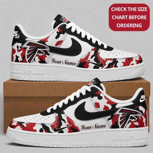 [SPECIAL OFFER] NEW CUSTOMIZED NFL18 ATF ATLANTA FALCONS AF1 SHOES