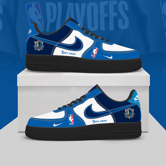 [HOT DEAL] NEW CUSTOMIZED NBA18 DMA DALLAS MAVERICKS AF1 SHOES