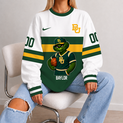 [FAN FAVORITE] NEW CUSTOMIZED NCAA MAM18 BAB BAYLOR BEARS STRAPPY UNISEX SWEATSHIRT