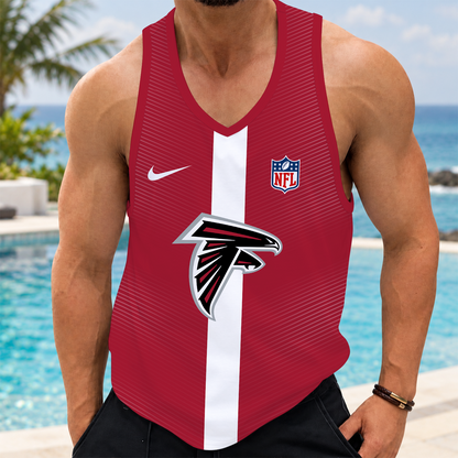 [SPECIAL OFFER] NEW CUSTOMIZED NFL18 ATF ATLANTA FALCONS UNISEX TANK TOP