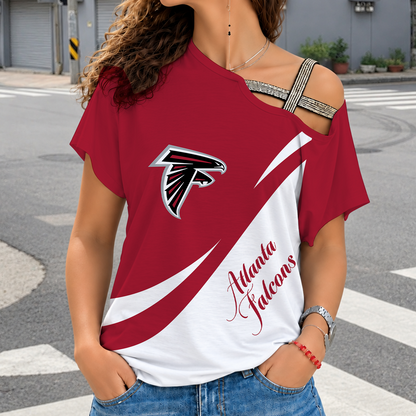 [SPECIAL OFFER] NEW CUSTOMIZED NFL18 ATF ATLANTA FALCONS SHOULDER SHIRT