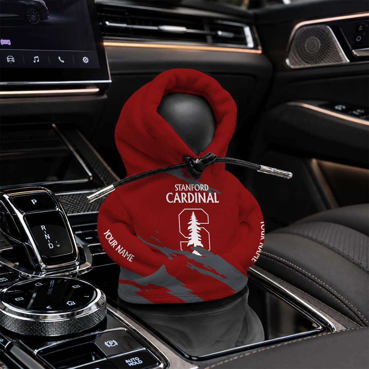 [FAN FAVORITE] NEW CUSTOMIZED NCAA CWS18 STC STANFORD CARDINAL AUTOMOTIVE HOODIE SHIFT KNOB COVER