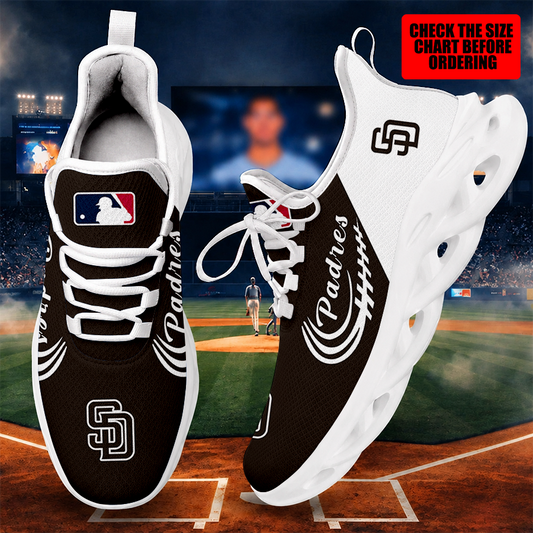 [FLASH SALE] NEW CUSTOMIZED MLB18 SDP SAN DIEGO PADRES MAX SOUL SHOES