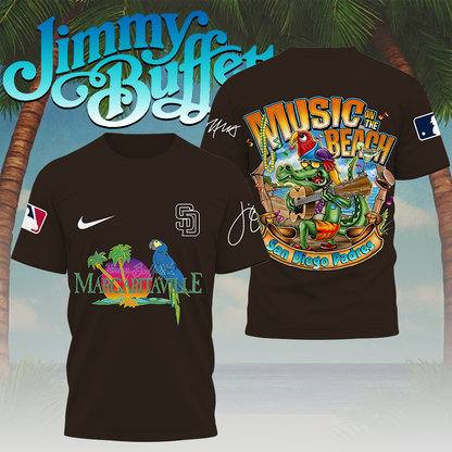 [FLASH SALE] NEW CUSTOMIZED MLB18 SDP SAN DIEGO PADRES x JIMMY BUFFETT T-SHIRT, HOODIE, ZIP HOODIE