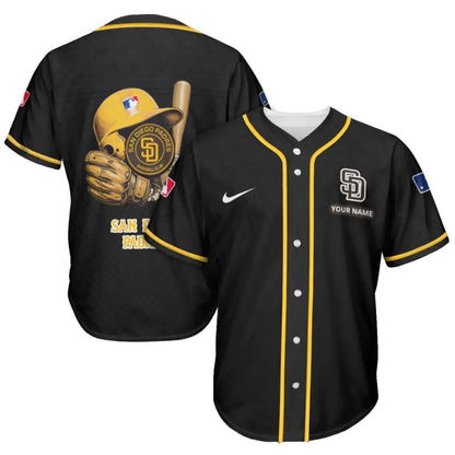 [FLASH SALE] NEW CUSTOMIZED MLB18 SDP SAN DIEGO PADRES BASEBALL JERSEY