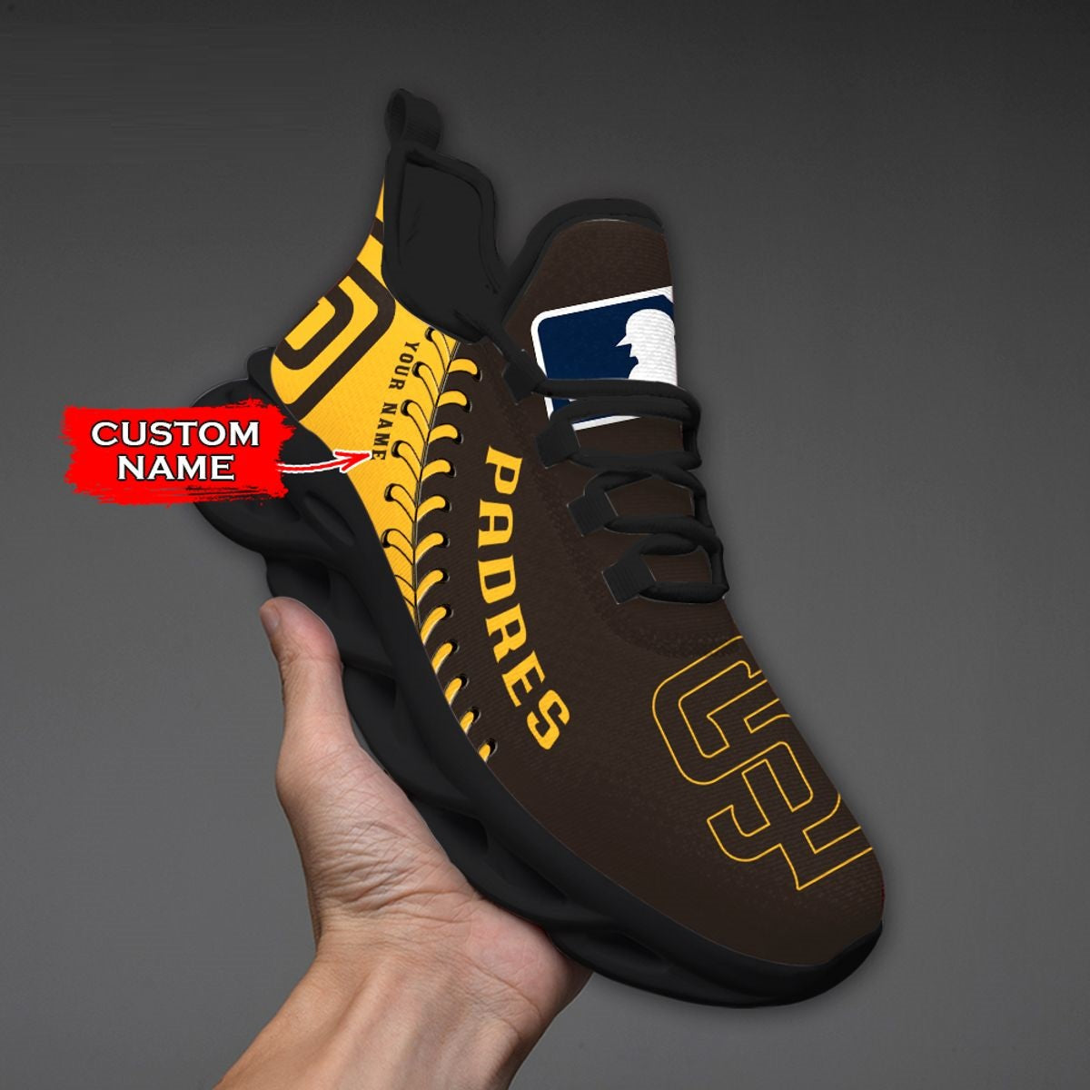 [FLASH SALE] NEW CUSTOMIZED MLB19 KCR KANSAS CITY ROYALS MAX SOUL SHOES