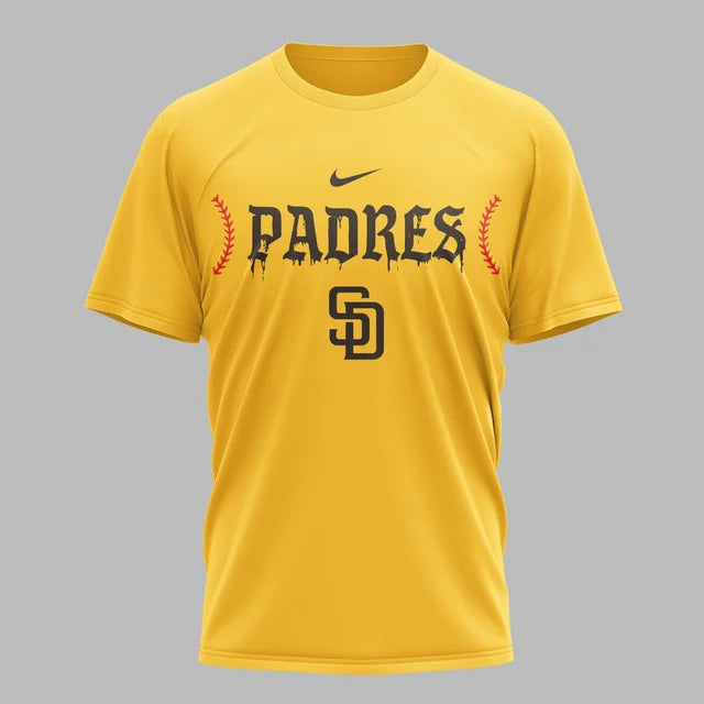 [FLASH SALE] NEW CUSTOMIZED MLB18 SDP SAN DIEGO PADRES MUTICOLOR T-SHIRT