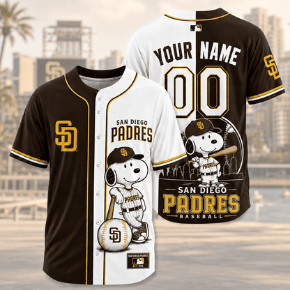 [FLASH SALE] NEW CUSTOMIZED MLB18 SDP SAN DIEGO PADRES BASEBALL JERSEY