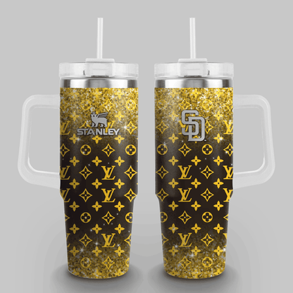 [FLASH SALE] NEW CUSTOMIZED MLB18 SDP SAN DIEGO PADRES 40OZ TUMBLER