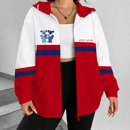 [FAN EXCLUSIVE] NEW CUSTOMIZED GRATEFUL DEAD ZIP HOODIE