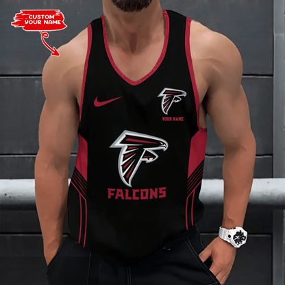 LIMITED EDITION - NEW CUSTOMIZED NFL18 ATF ATLANTA FALCONS UNISEX TANK TOP