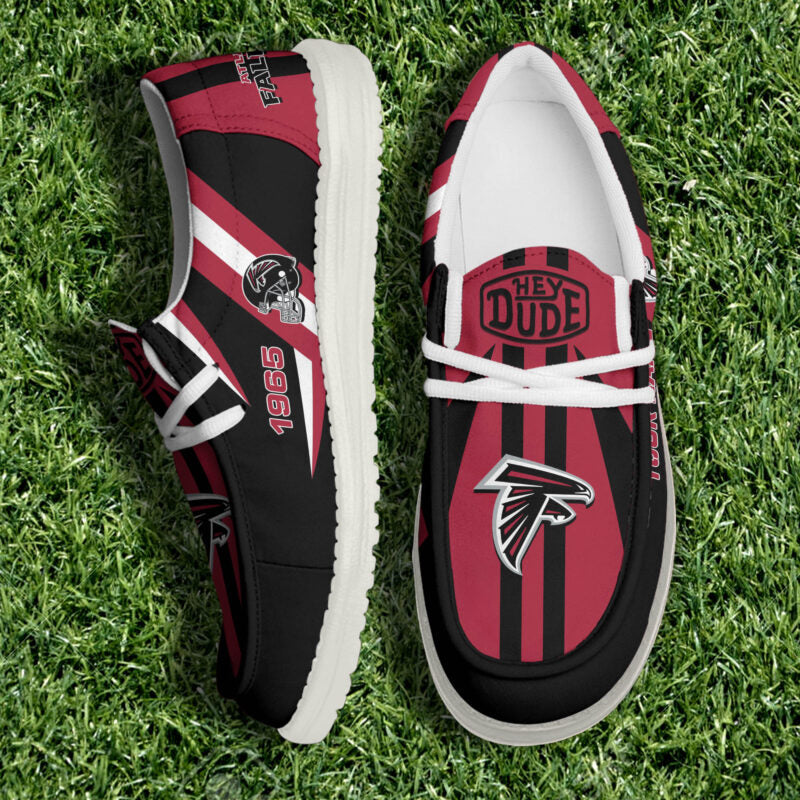 [SPECIAL OFFER] NEW CUSTOMIZED NFL18 ATF ATLANTA FALCONS LOAFER SHOES
