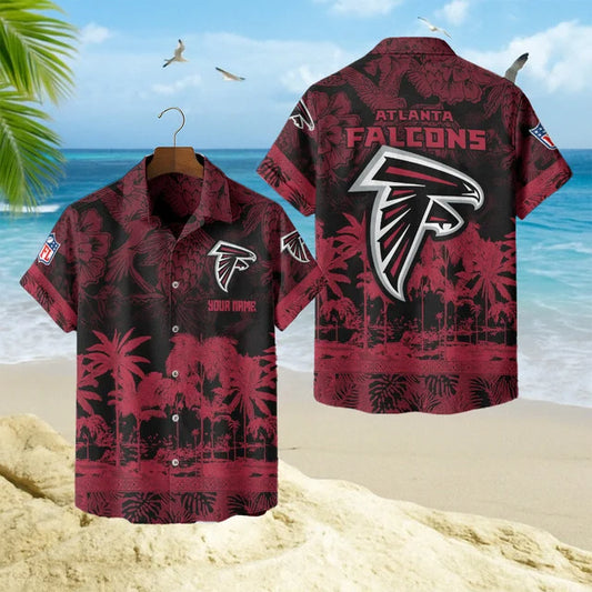 [SPECIAL OFFER] NEW CUSTOMIZED NFL18 ATF ATLANTA FALCONS UNISEX HAWAIIAN SHIRT