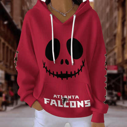 [SPECIAL OFFER] NEW CUSTOMIZED NFL18 ATF ATLANTA FALCONS RIBBED HOODIE & SWEATSHIRT