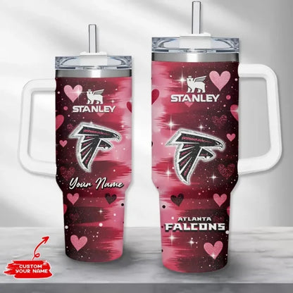 [SPECIAL OFFER] NEW CUSTOMIZED NFL18 ATF ATLANTA FALCONS HALLOWEEN  40OZ TUMBLER