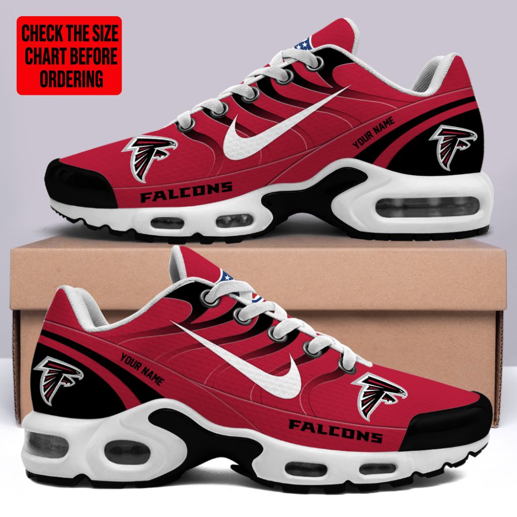 [SPECIAL OFFER] NEW CUSTOMIZED NFL18 ATF ATLANTA FALCONS AIR MAX PLUS SNEAKERS