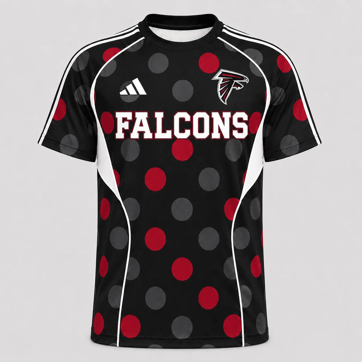 [SPECIAL OFFER] NEW CUSTOMIZED NFL18 ATF ATLANTA FALCONS RAGLAN TEE