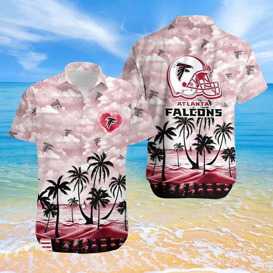 [SPECIAL OFFER] NEW CUSTOMIZED NFL18 ATF ATLANTA FALCONS UNISEX HAWAIIAN SHIRT