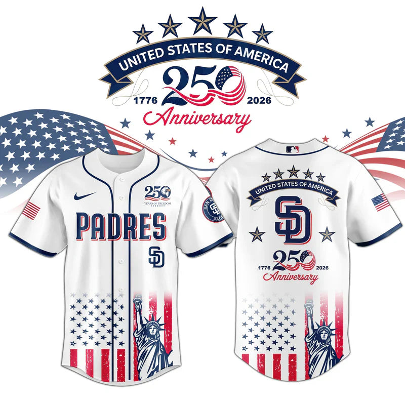 [FLASH SALE] NEW CUSTOMIZED MLB18 SDP SAN DIEGO PADRES BASEBALL JERSEY