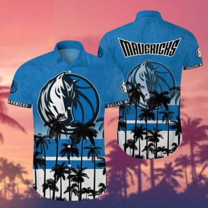 [HOT DEAL] NEW CUSTOMIZED NBA18 DMA DALLAS MAVERICKS UNISEX HAWAIIAN SHIRT