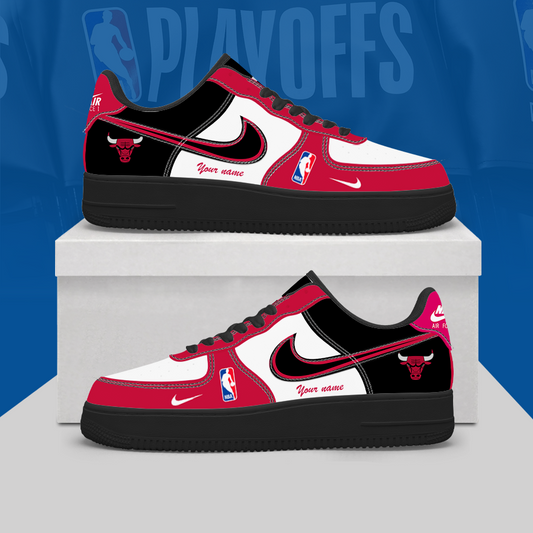 [HOT DEAL] NEW CUSTOMIZED NBA19 CBU CHICAGO BULLS AF1 SHOES