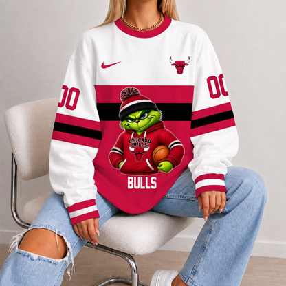 [HOT DEAL] NEW CUSTOMIZED NBA19 CBU CHICAGO BULLS UNISEX SWEATSHIRT