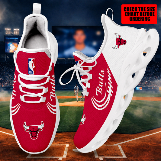 [HOT DEAL] NEW CUSTOMIZED NBA19 CBU CHICAGO BULLS MAX SOUL SHOES