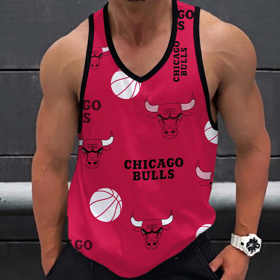 [HOT DEAL] NEW CUSTOMIZED NBA19 CBU CHICAGO BULLS UNISEX TANK TOP
