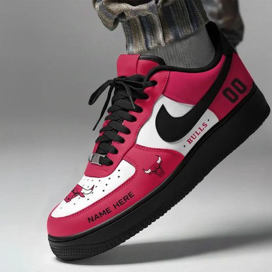 [HOT DEAL] NEW CUSTOMIZED NBA19 CBU CHICAGO BULLS AF1 SHOES