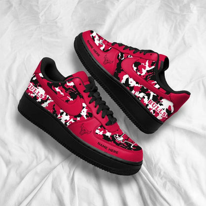 [HOT DEAL] NEW CUSTOMIZED NBA19 CBU CHICAGO BULLS AF1 SHOES