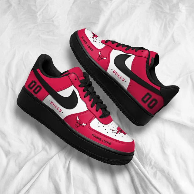 [HOT DEAL] NEW CUSTOMIZED NBA19 CBU CHICAGO BULLS AF1 SHOES
