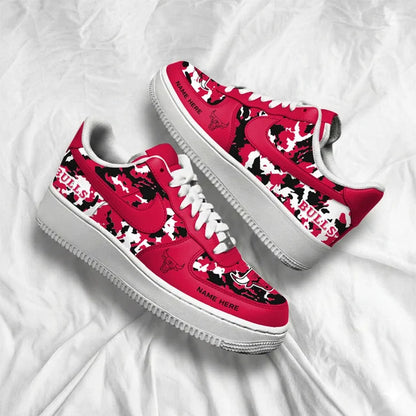 [HOT DEAL] NEW CUSTOMIZED NBA19 CBU CHICAGO BULLS AF1 SHOES