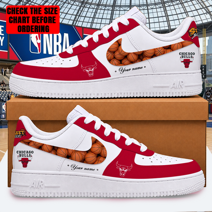 [HOT DEAL] NEW CUSTOMIZED NBA19 CBU CHICAGO BULLS AF1 SHOES
