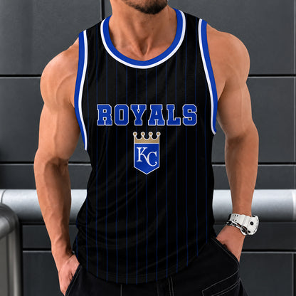 [FLASH SALE] NEW CUSTOMIZED MLB19 KCR KANSAS CITY ROYALS UNISEX TANK TOP
