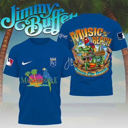 [FLASH SALE] NEW CUSTOMIZED MLB19 KCR KANSAS CITY ROYALS x JIMMY BUFFETT T-SHIRT, HOODIE, ZIP HOODIE