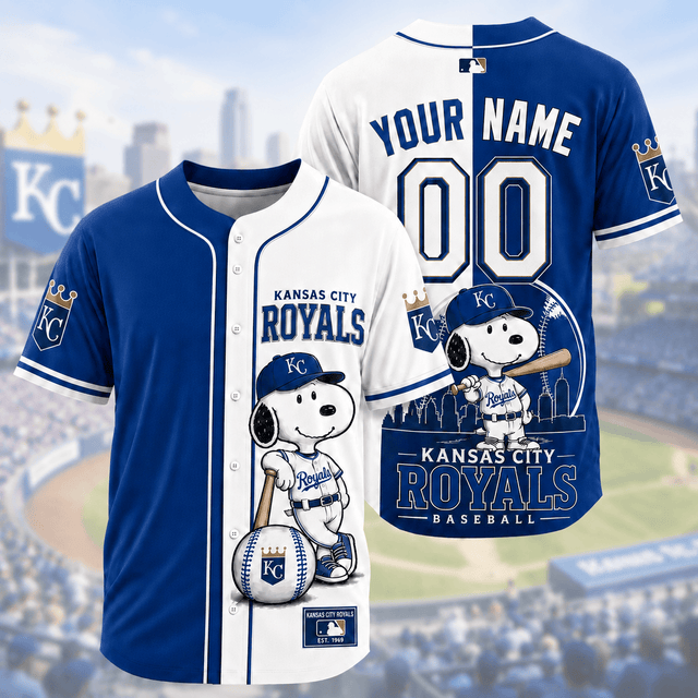 [FLASH SALE] NEW CUSTOMIZED MLB19 KCR KANSAS CITY ROYALS BASEBALL JERSEY