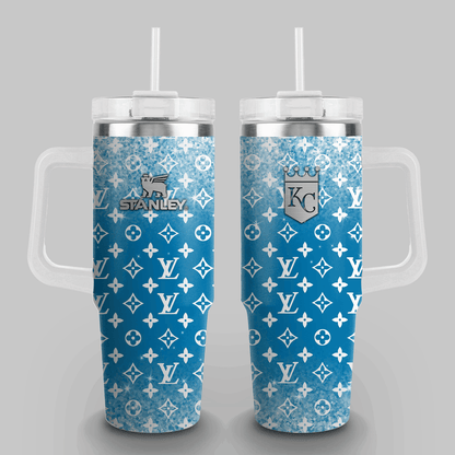 [FLASH SALE] NEW CUSTOMIZED MLB19 KCR KANSAS CITY ROYALS 40OZ TUMBLER