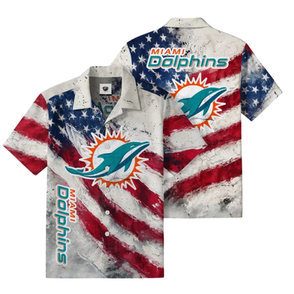 [SPECIAL OFFER] NEW CUSTOMIZED NFL19 MDP MIAMI DOLPHINS UNISEX HAWAIIAN SHIRT