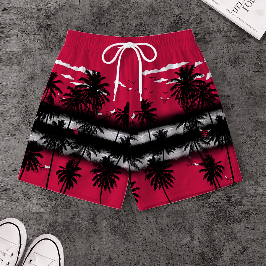 [HOT DEAL] NEW CUSTOMIZED NBA19 CBU CHICAGO BULLS SHORT PANTS