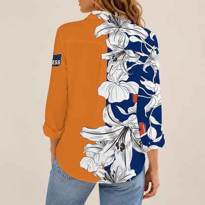 [FAN FAVORITE] NEW CUSTOMIZED NCAA MAM19 SYO SYRACUSE ORANGE STRAPPY WOMEN CASUAL SHIRT