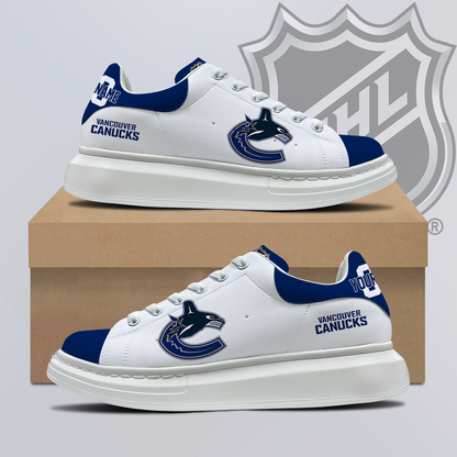 [SUPER SALE] NEW CUSTOMIZED NHL19 VANCOUVER CANUCKS MCQUEEN SHOES